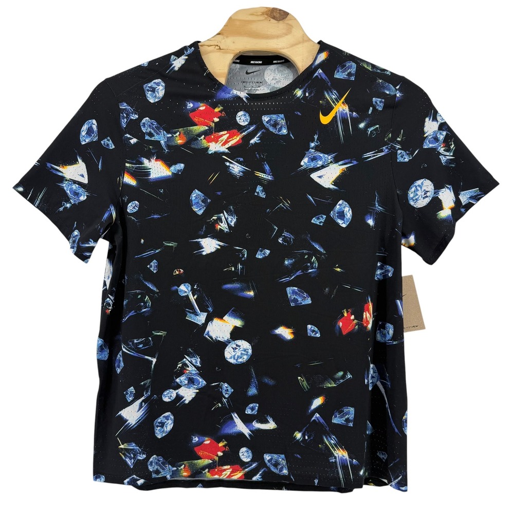 Nike Racing Mens XL Dri-FIT ADV Aeroswift All Over Diamonds Graphic IH5043-010
